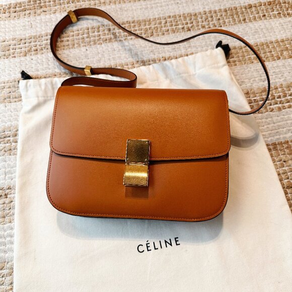 BNWT CELINE Box Bag in Tawny Tan (Phoebe Philo) - Picture 2 of 15